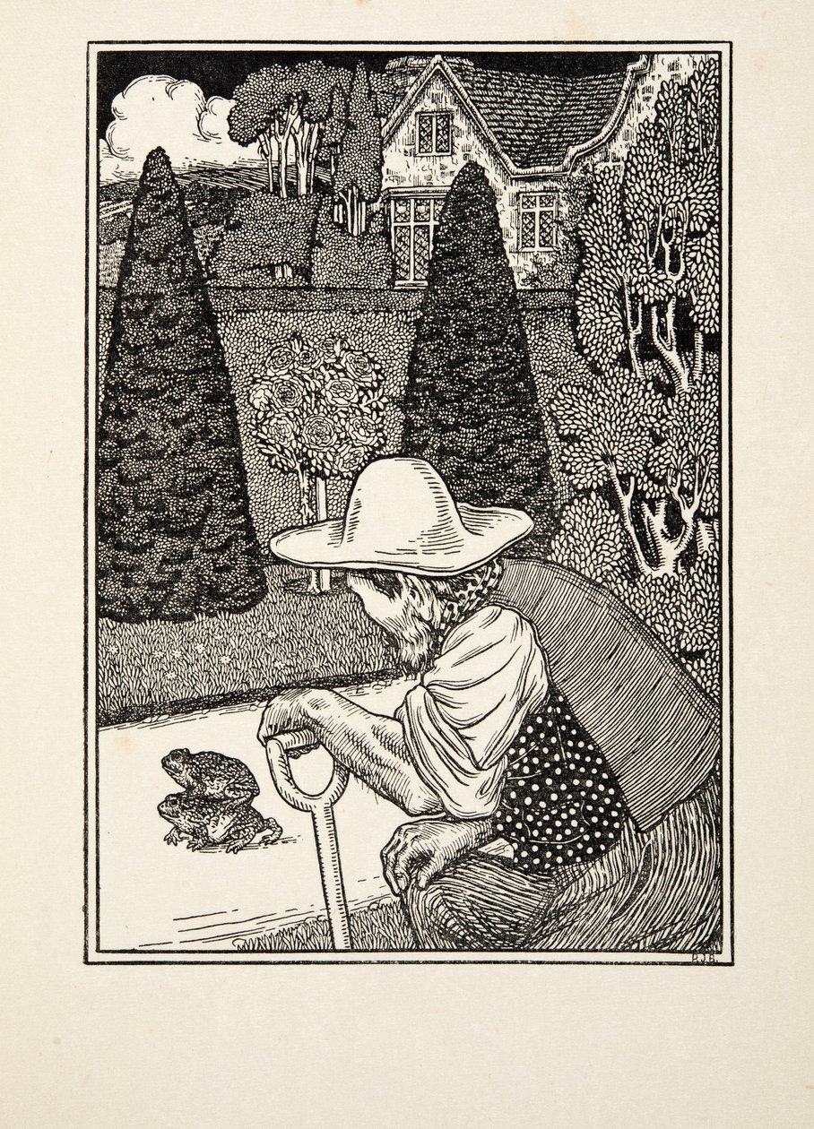 Een Trouwe Metgezel, uit Honderd Anekdotes van Dieren, uitgegeven 1924 door Percy J. Billingshurst