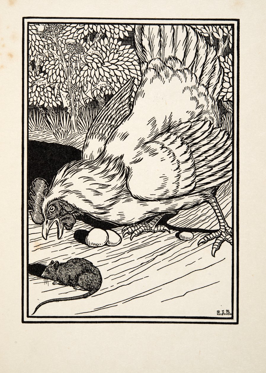 Een Vreemde Muizenvanger, uit Honderd Anekdotes van Dieren, uitgegeven 1924 door Percy J. Billingshurst