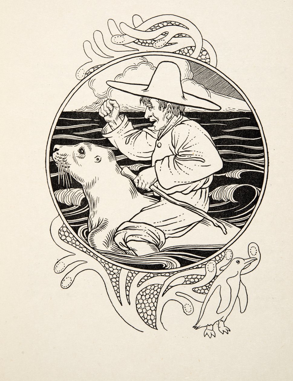 Een Tamme Kolonie, uit Honderd Anekdotes van Dieren, uitgegeven 1924 door Percy J. Billingshurst