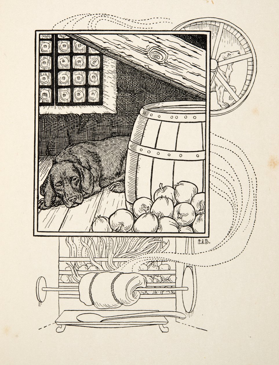 Zijn Beesten Louter Machines?, uit Honderd Anekdotes van Dieren, uitgegeven 1924 door Percy J. Billingshurst