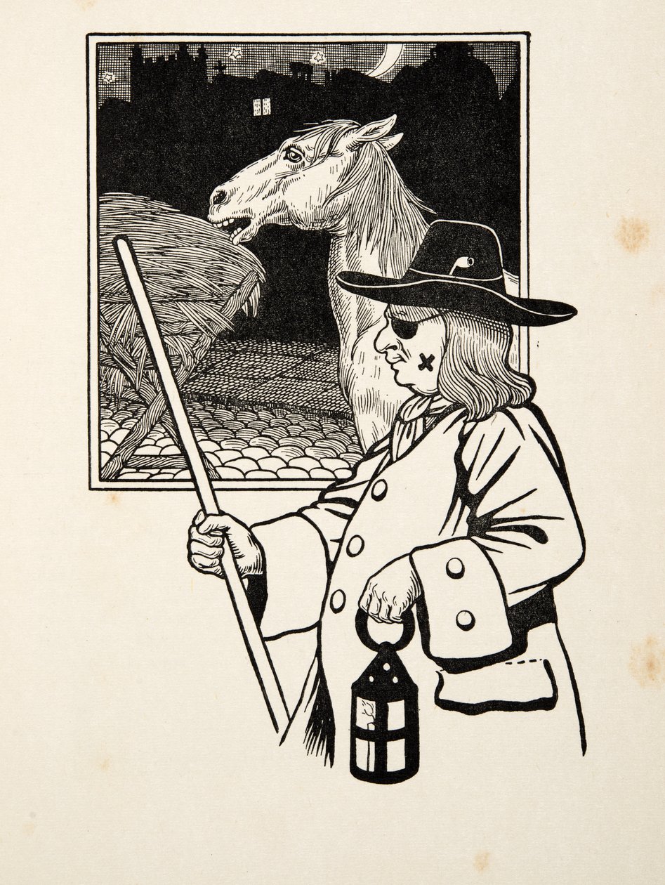 Foerageren, uit Honderd anekdotes van dieren, pub. 1924 door Percy J. Billingshurst