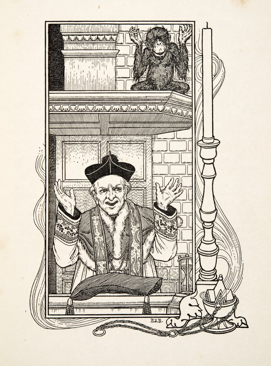 Mimic, uit Honderd anekdotes van dieren, pub. 1924 door Percy J. Billingshurst
