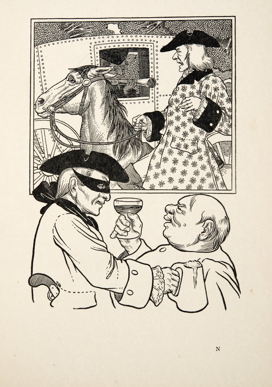 Oude gewoonten, uit Honderd anekdotes van dieren, pub. 1924 door Percy J. Billingshurst