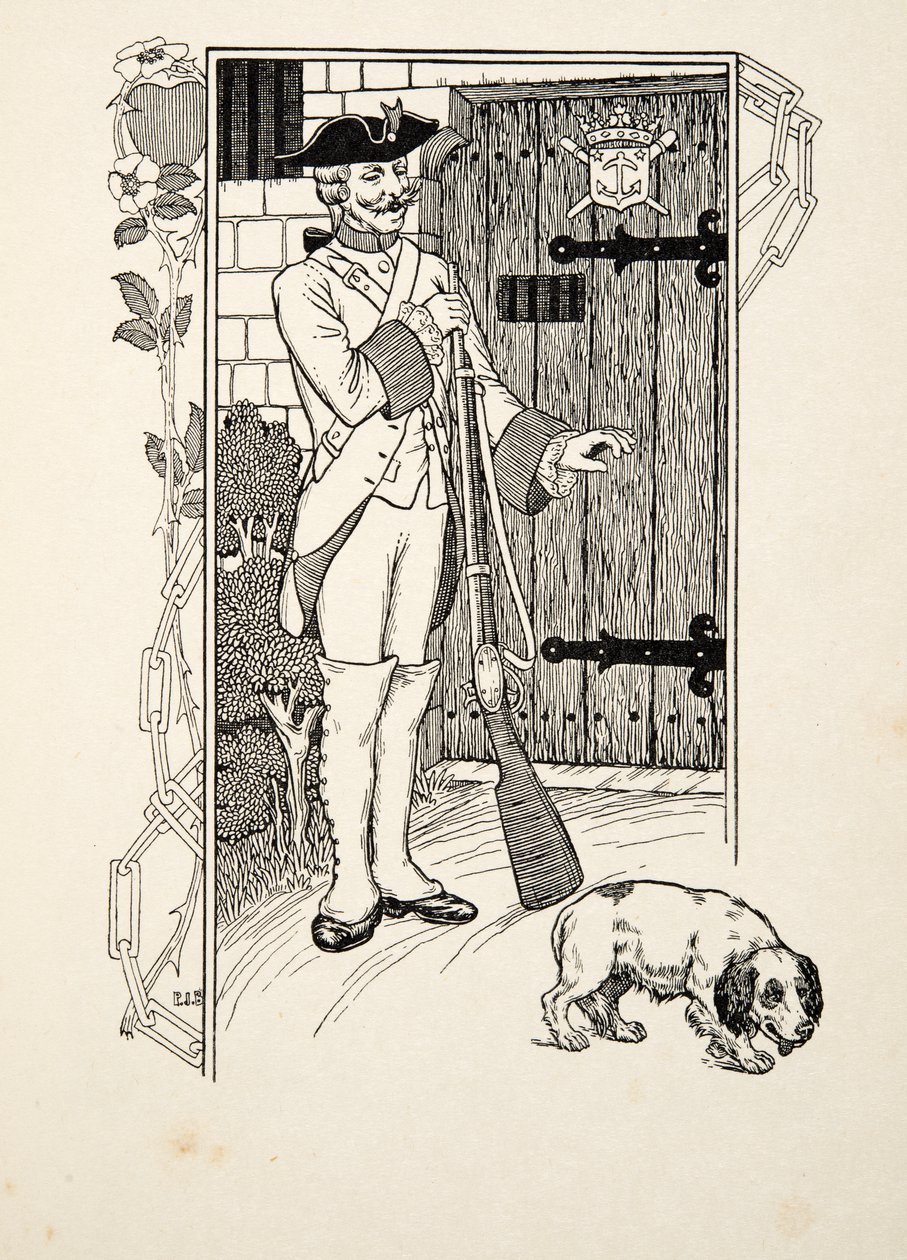 Het Gebroken Hart, uit Honderd Anekdotes van Dieren, uitgegeven 1924 door Percy J. Billingshurst