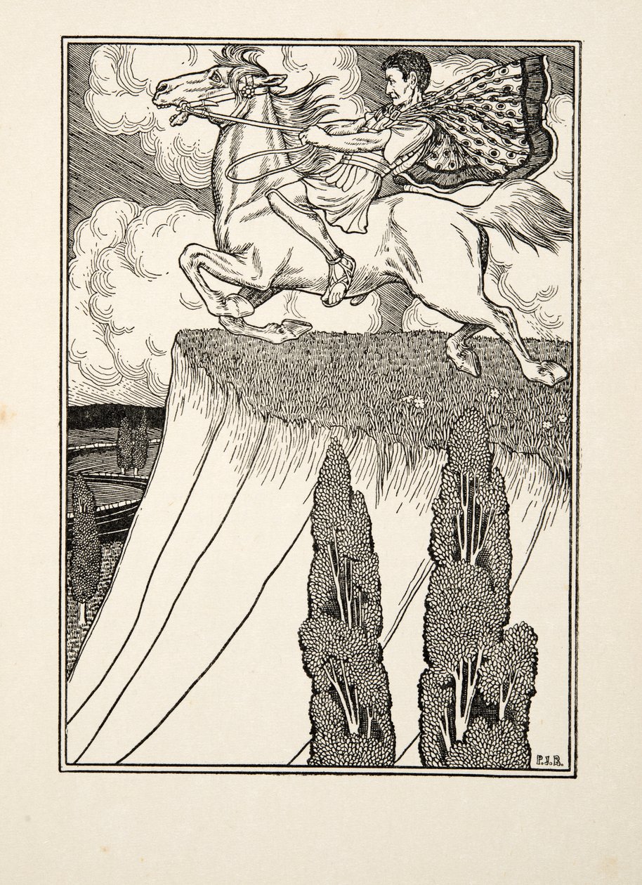 De Dood van Antiochus Gewroken, uit Honderd Anekdotes van Dieren, uitgegeven 1924 door Percy J. Billingshurst