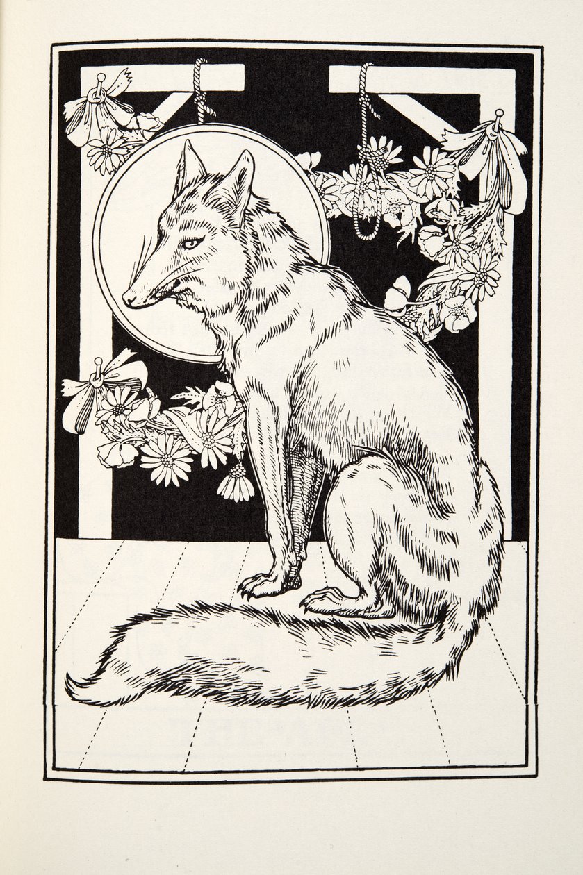 De vos, uit Fontaine Fabels, uitgegeven 1905 door Percy J. Billingshurst