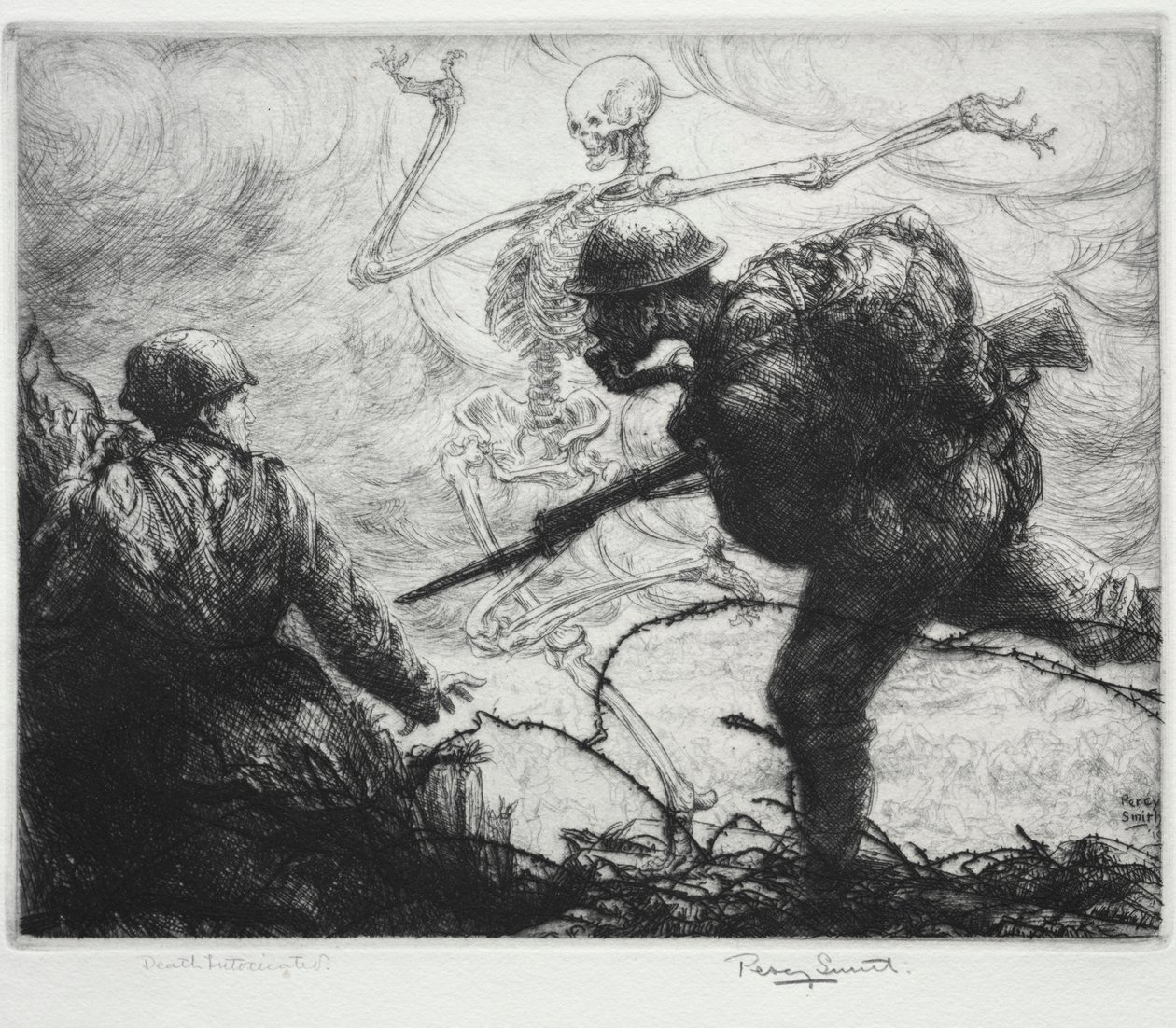 Dans van de Dood: De Dood Bedwelmd door Percy John Delf Smith