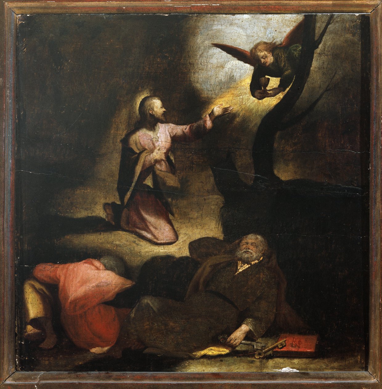 Passie van Christus: Agonie in de Hof van Getsemane door Perino del Vaga