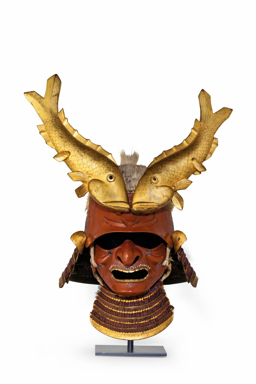 Een kawari kabuto (exotische helm) door Period Momoyama