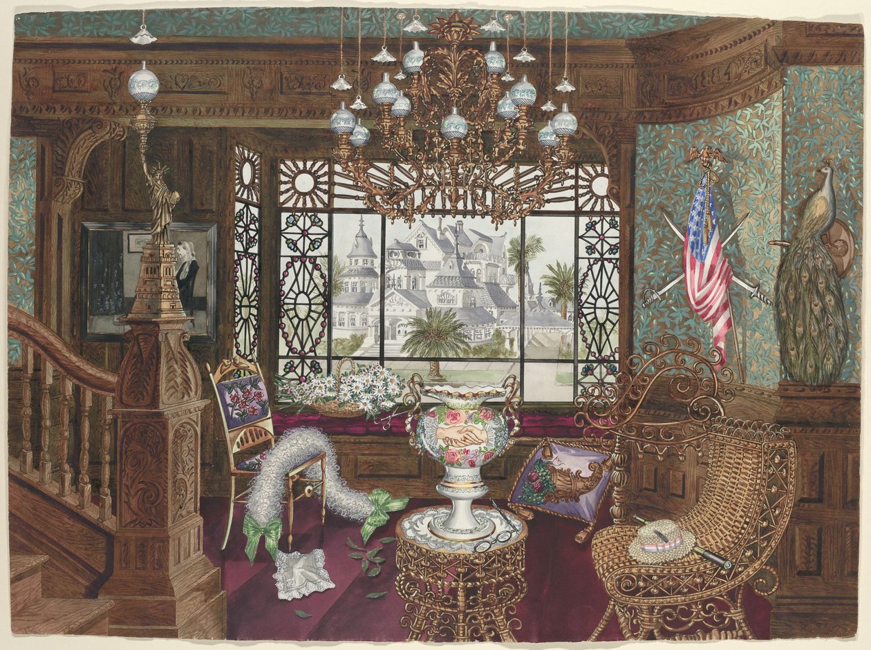 Raamnis, 1935-1942 door Perkins Harnly