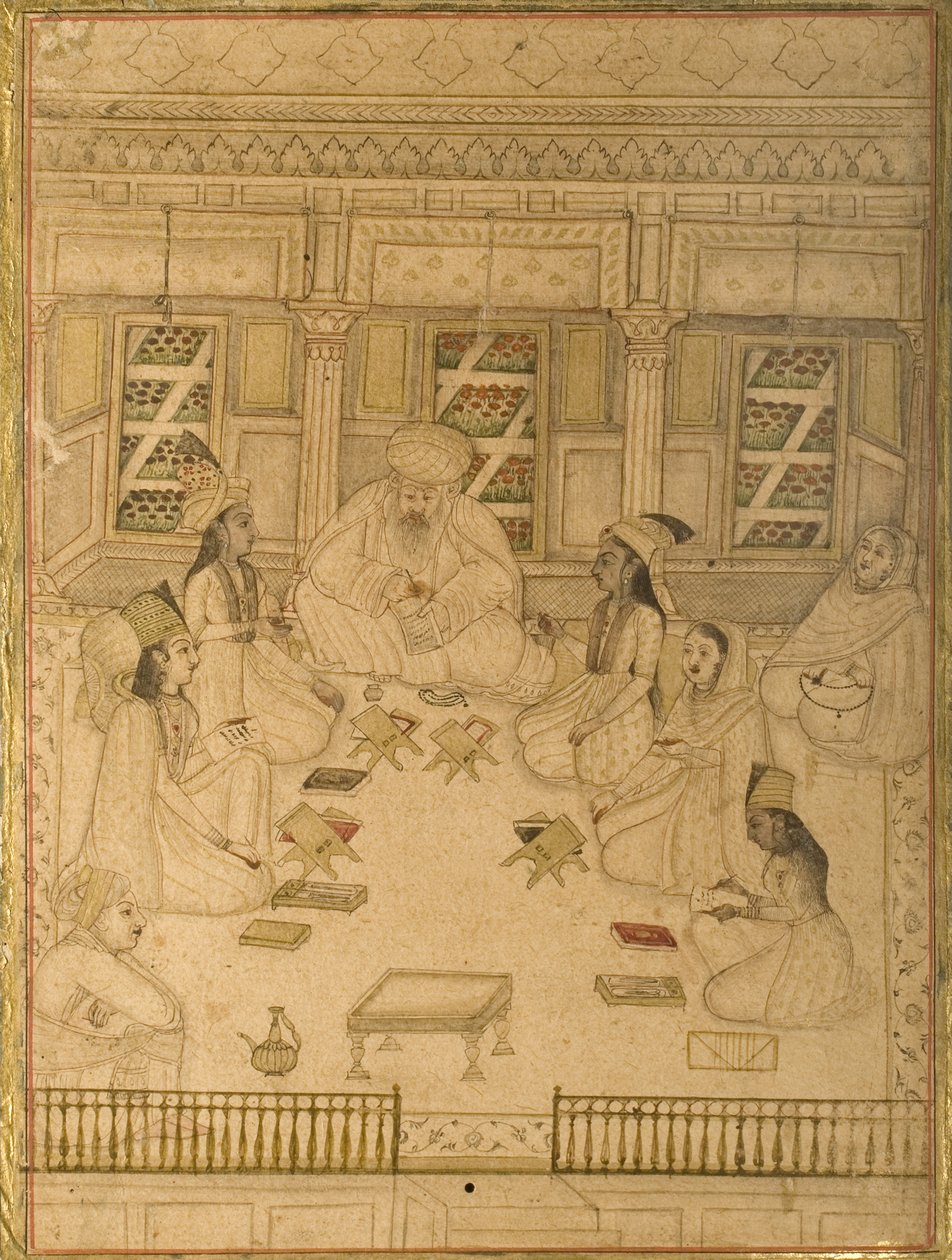 Manuscript van de Gulistan van Sadi door Persian School