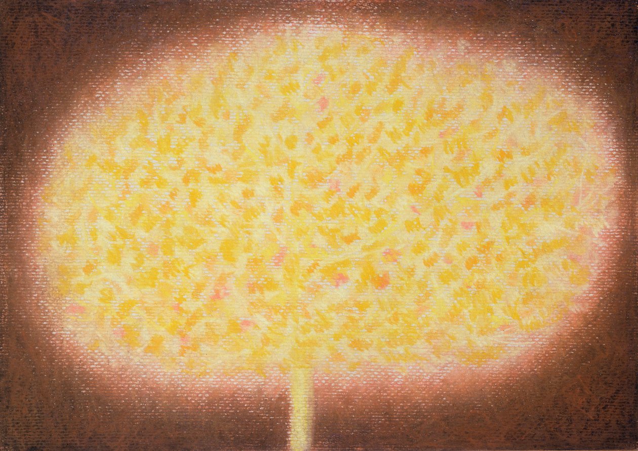 (oliepastel op doek) door Peter Davidson