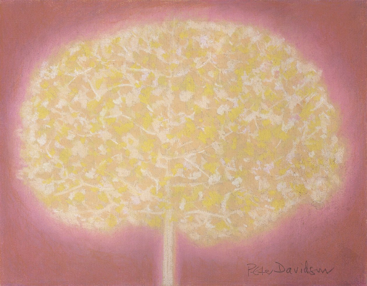 (oliepastel op doek) door Peter Davidson
