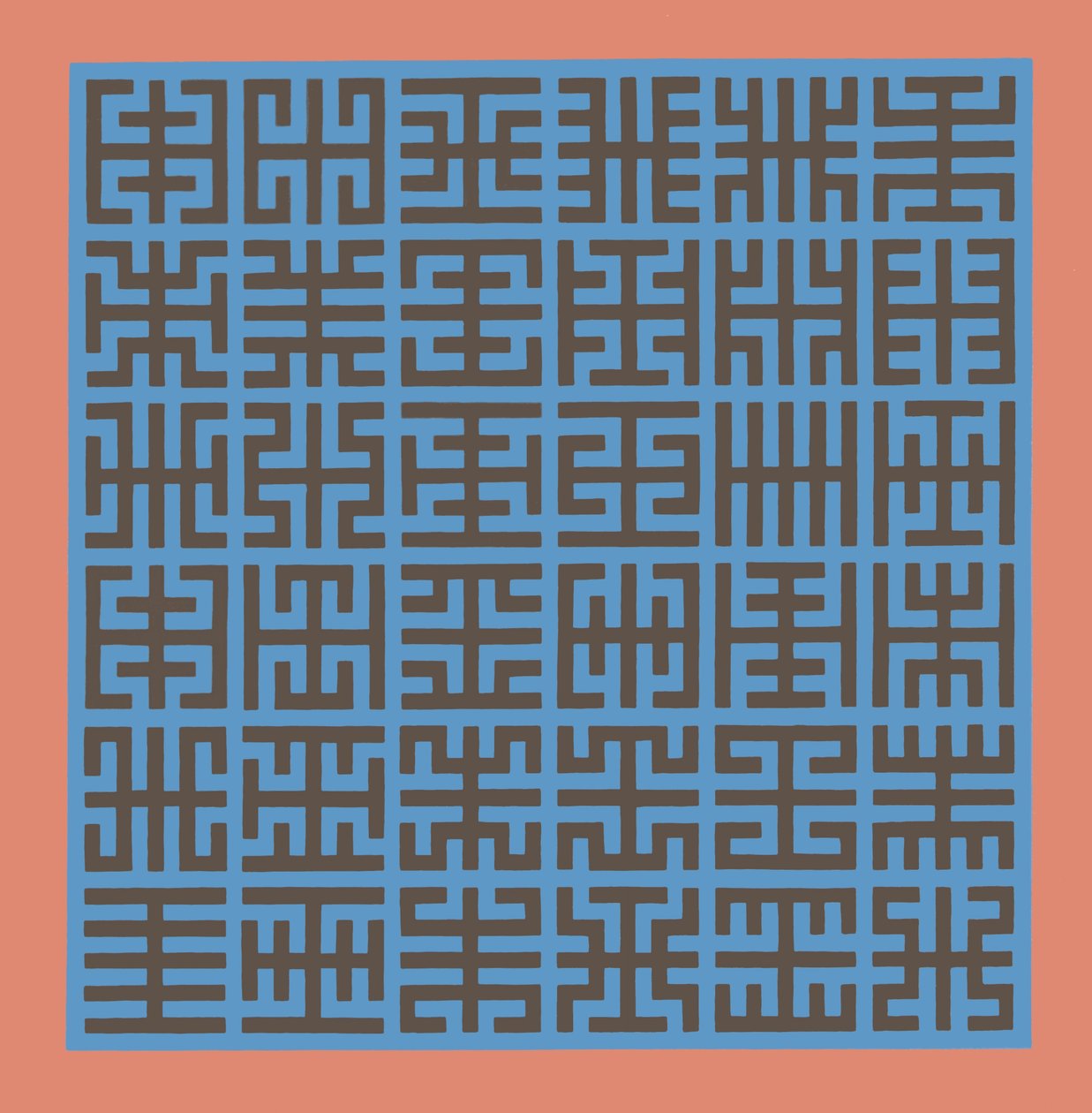 Zes bij zes, 2008 door Peter McClure