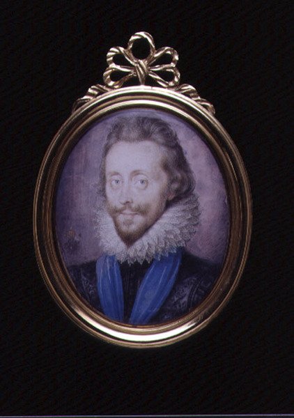 Portretminiatuur van Henry Wriothesley, 3e Graaf van Southampton door Peter Oliver