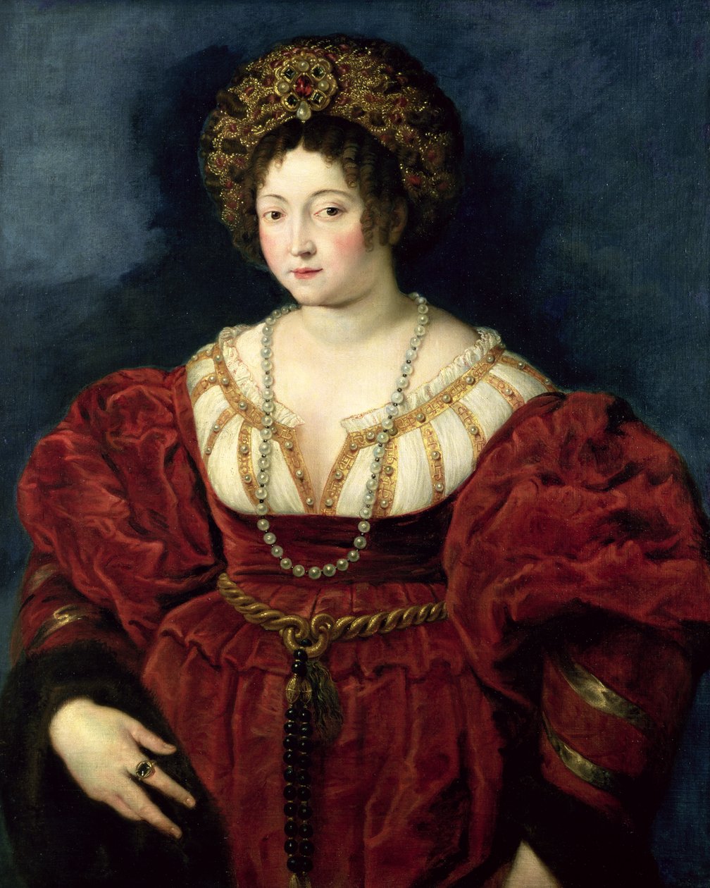 Postuum portret van Isabella d