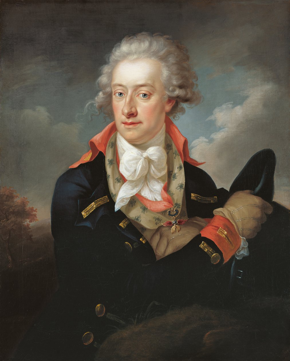 Portrait of Alois I von Liechtenstein (Luis I). Príncipe de Liechtenstein (1781-1805) door Peter Edward Stroehling