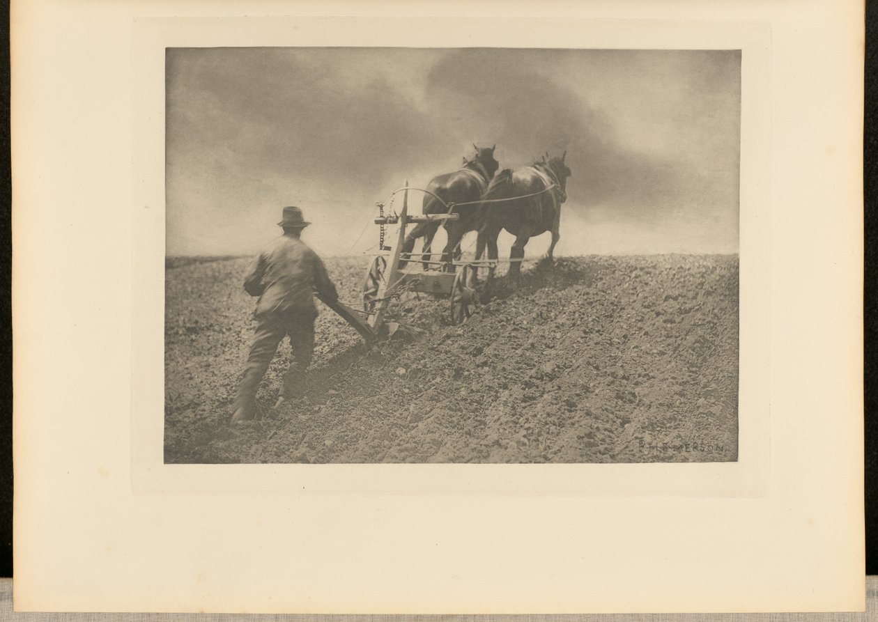 Een stijve trek. [Suffolk.] door Peter Henry Emerson