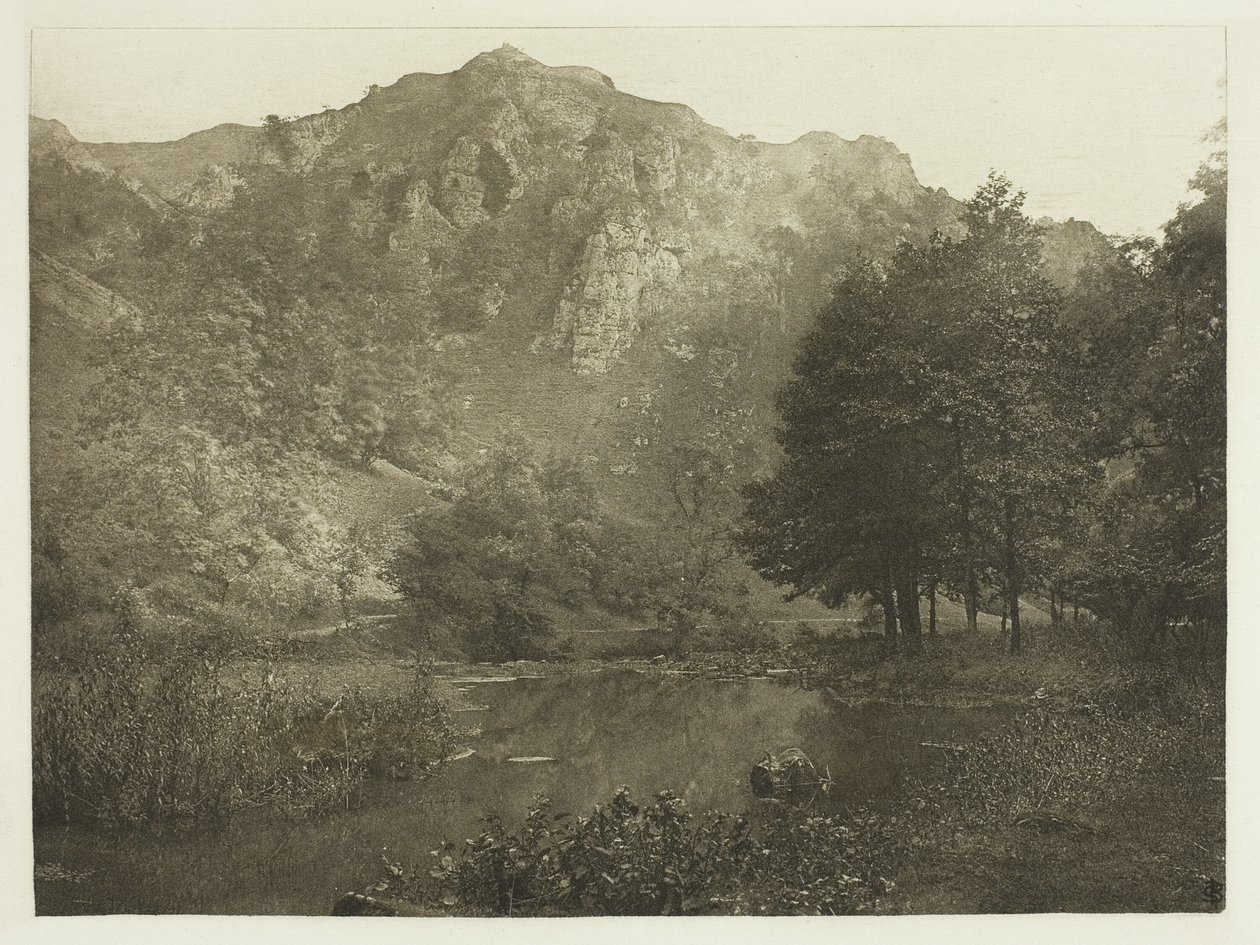 In Dove Dale door Peter Henry Emerson