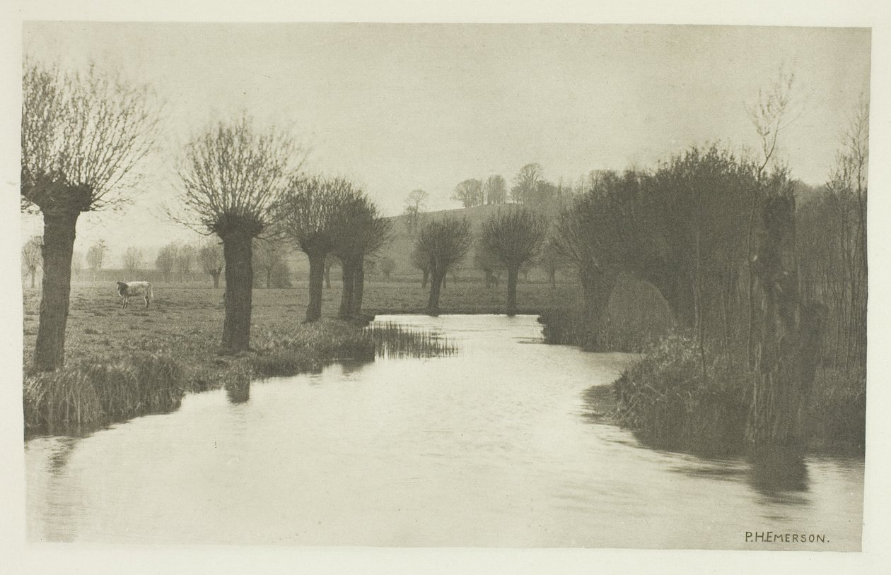 Monding van de rivier de As door Peter Henry Emerson