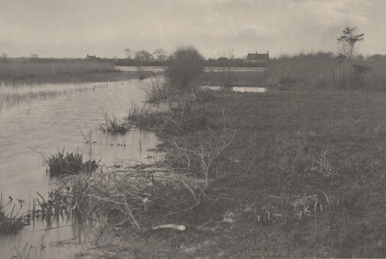 Een Herfstochtend door Peter Henry Emerson and T.F. Goodall