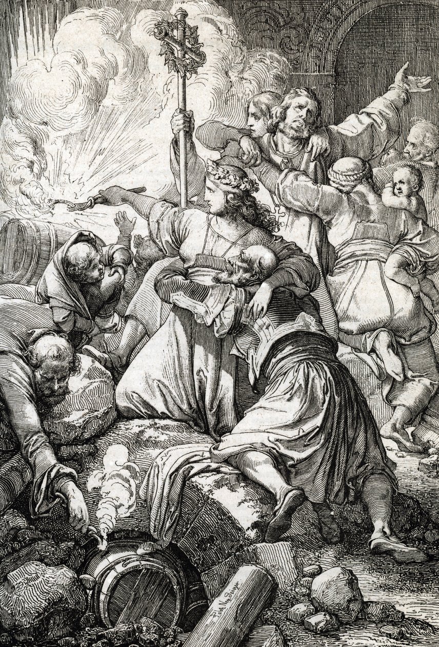 Griekse onafhankelijkheidsoorlog: de derde belegering van Missolonghi tussen het Ottomaanse Rijk en de Griekse rebellen, van 15 april 1825 tot 10 april 1826 door Peter Johann Nepomuck Geiger