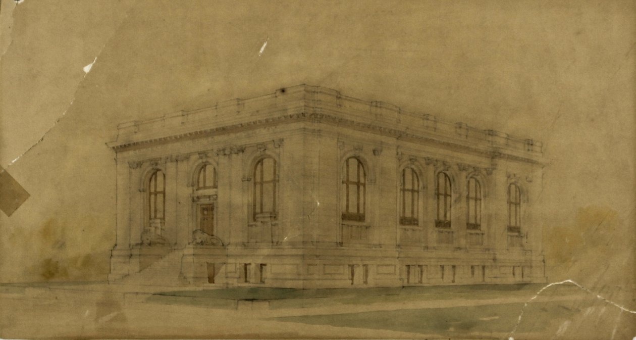Colorado Springs Public Springs, Colorado, perspectief door Peter Joseph Weber