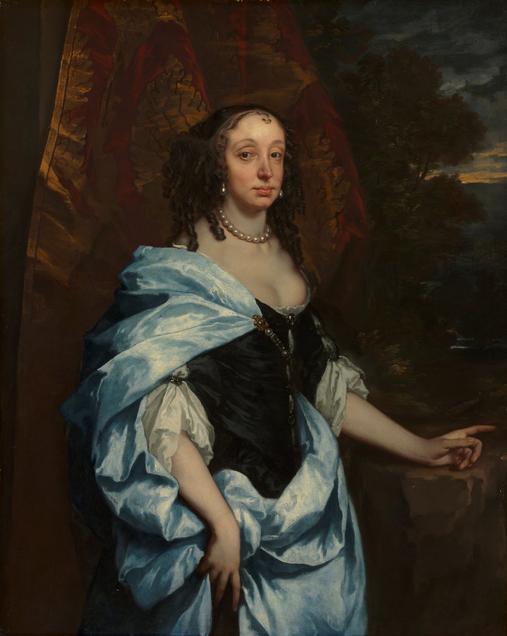 Portret van mevrouw Leneve door Peter Lely