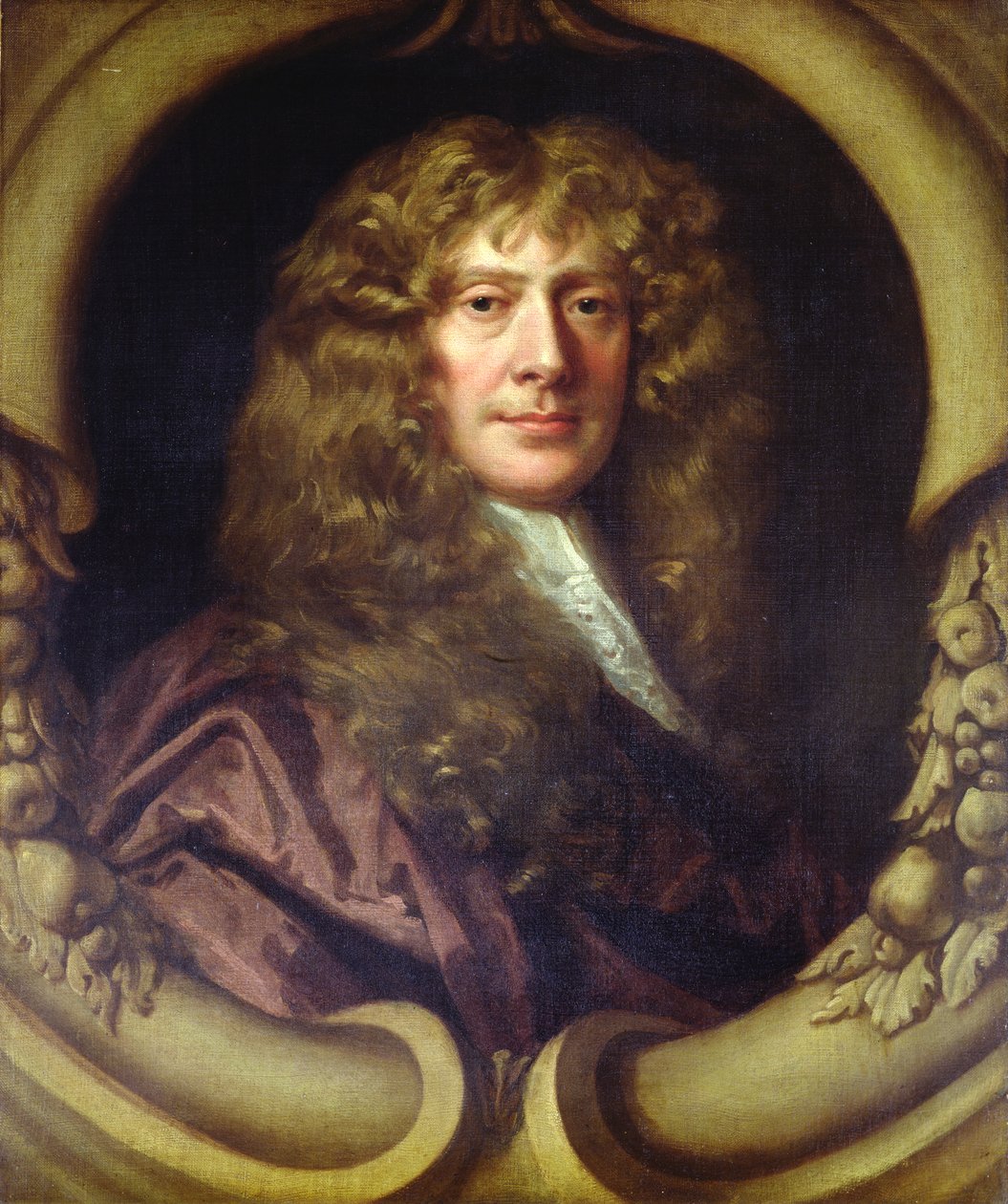 Portret van een heer, ca. 1670 (olieverf op doek) door Peter Lely