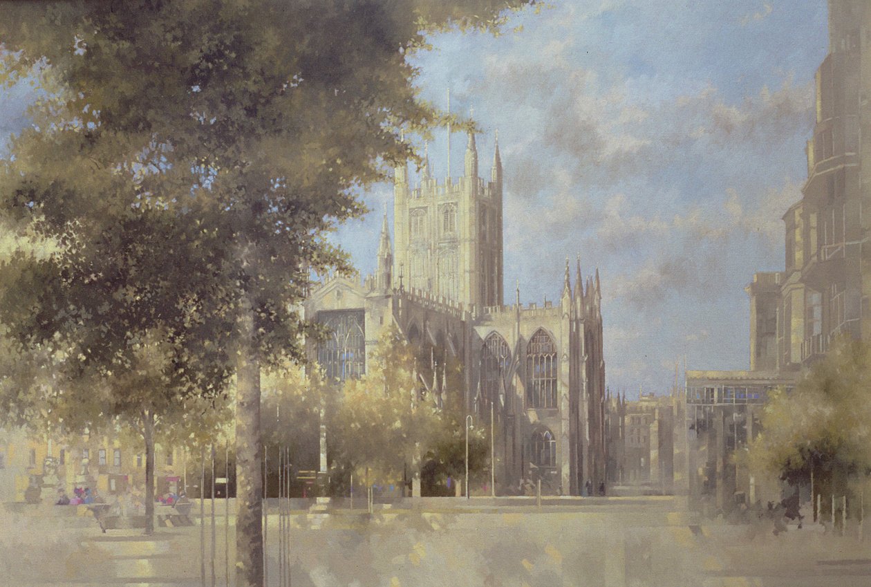 Bath Abbey door Peter Miller