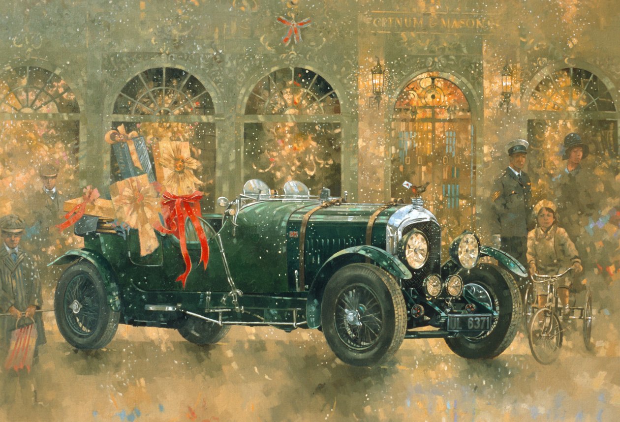 Kerstmis bij Fortnum en Masons door Peter Miller