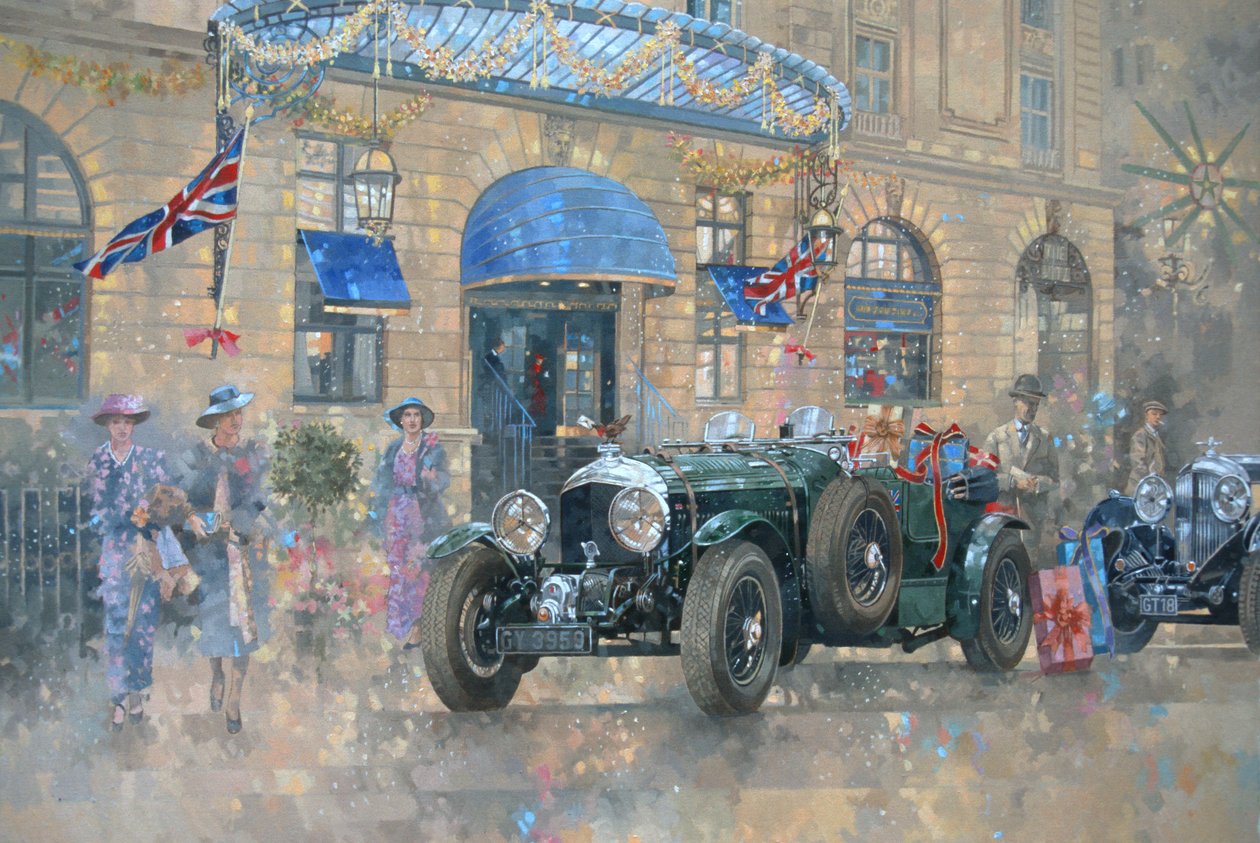 Kerstmis in het Ritz door Peter Miller