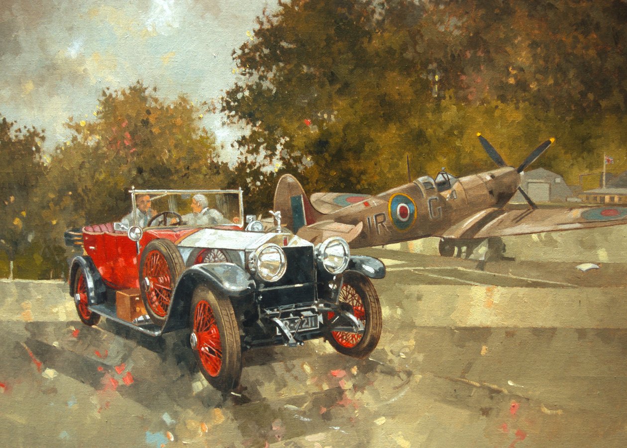 Geest en Spitfire door Peter Miller