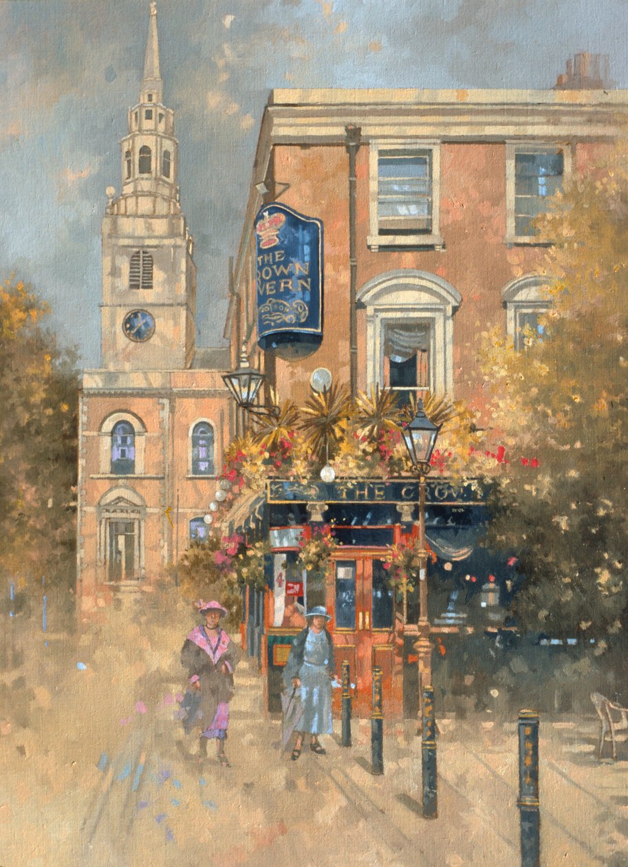 The Crown Tavern - Clerkenwell door Peter Miller
