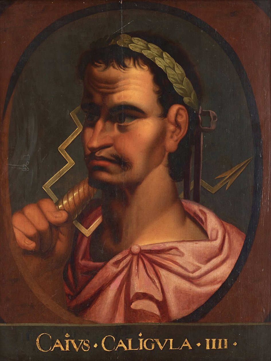 Keizer Caligula door Peter Paul (school of) Rubens