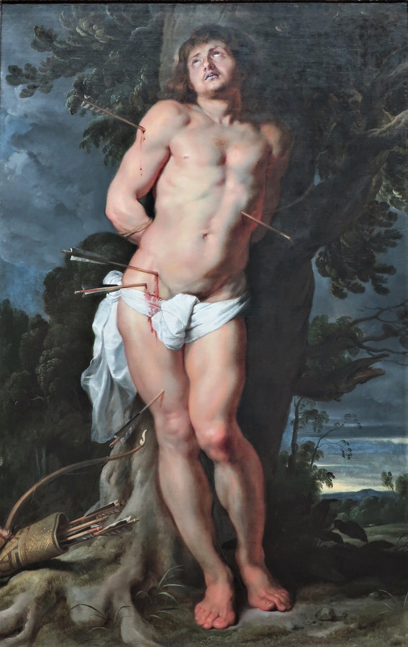 1618 Rubens St. Sebastian door Peter Paul Rubens