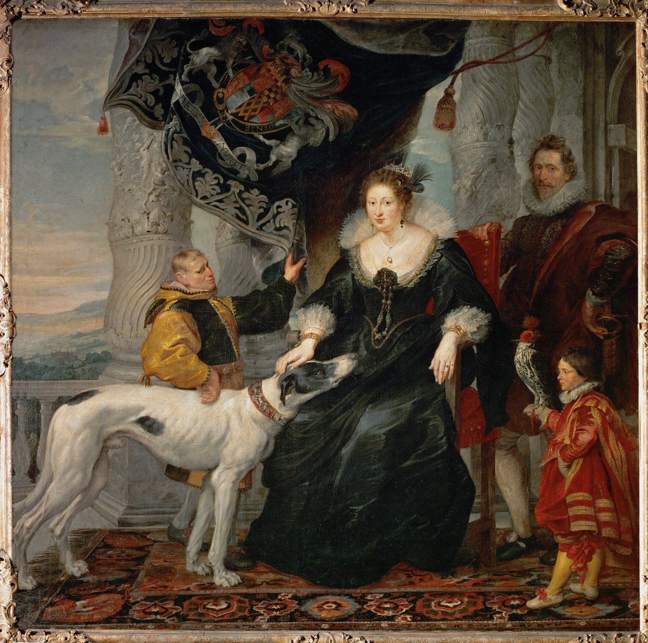 Alathea Talbot, gravin van Shrewsbury (schilderij op doek) door Peter Paul Rubens