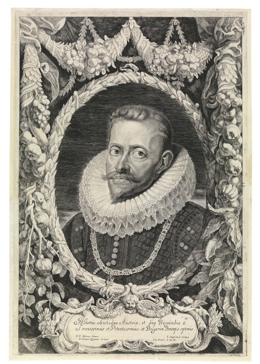 Albert, aartshertog van Oostenrijk door Peter Paul Rubens