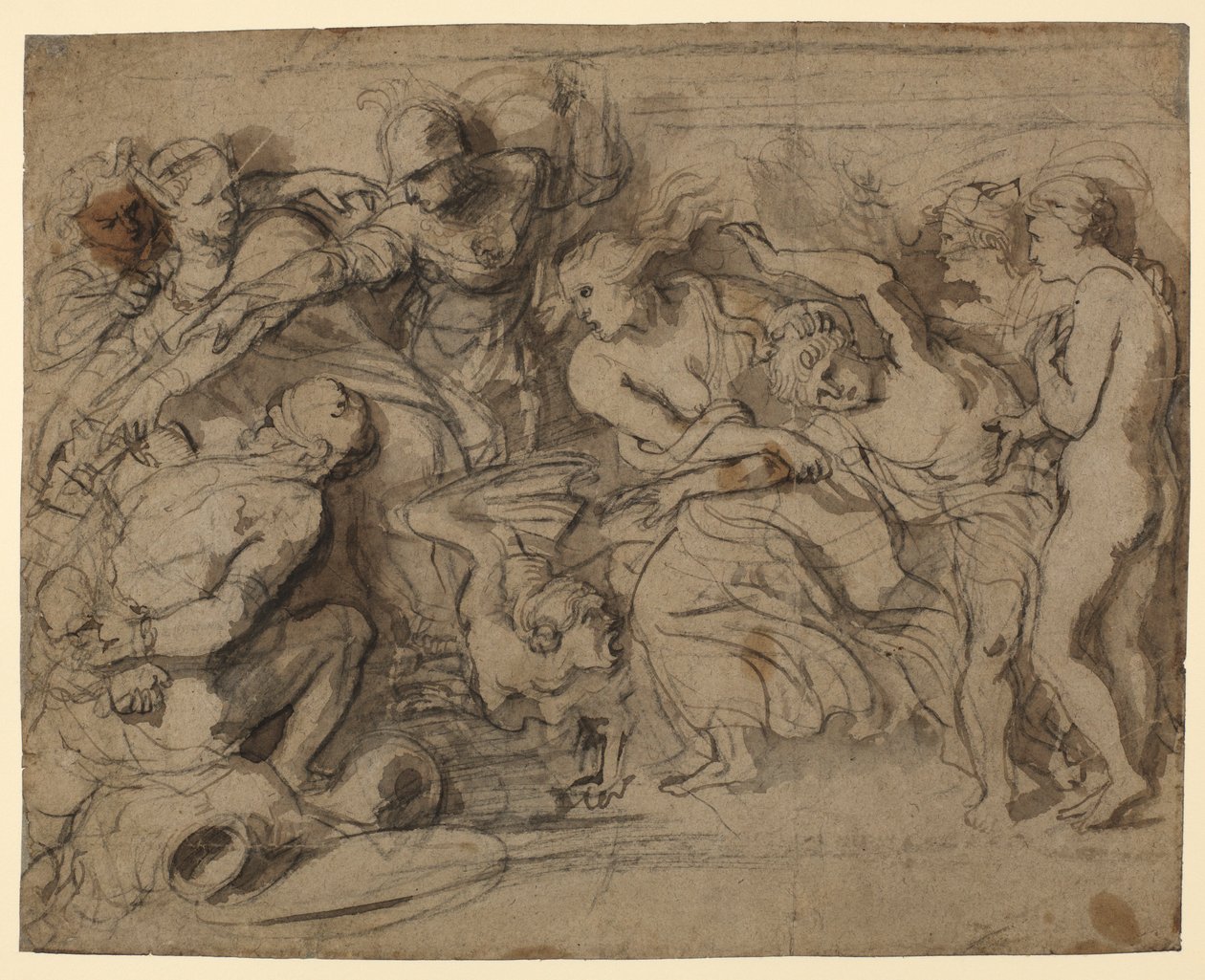 Laster van Apelles door Peter Paul Rubens