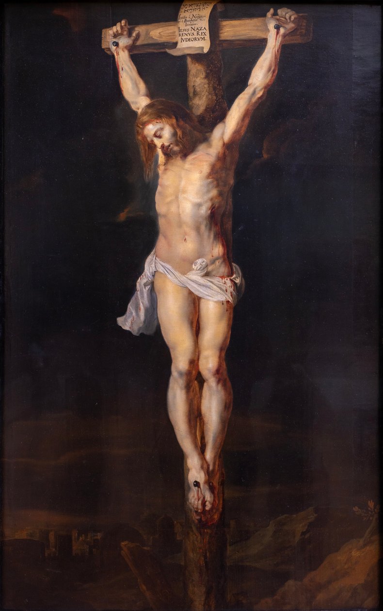 Christus aan het kruis door Peter Paul Rubens