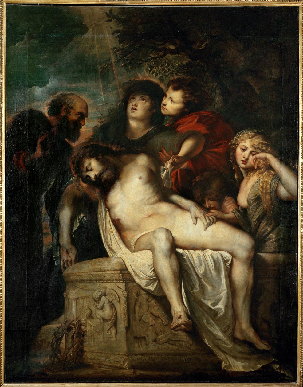 Deploratie door Peter Paul Rubens