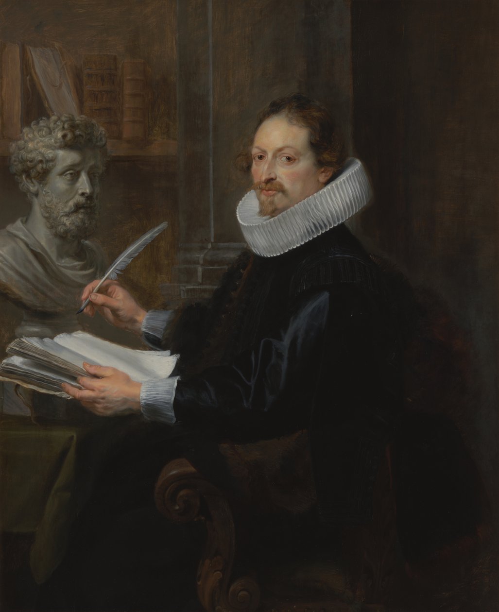 Jan Gaspard Gevartius door Peter Paul Rubens