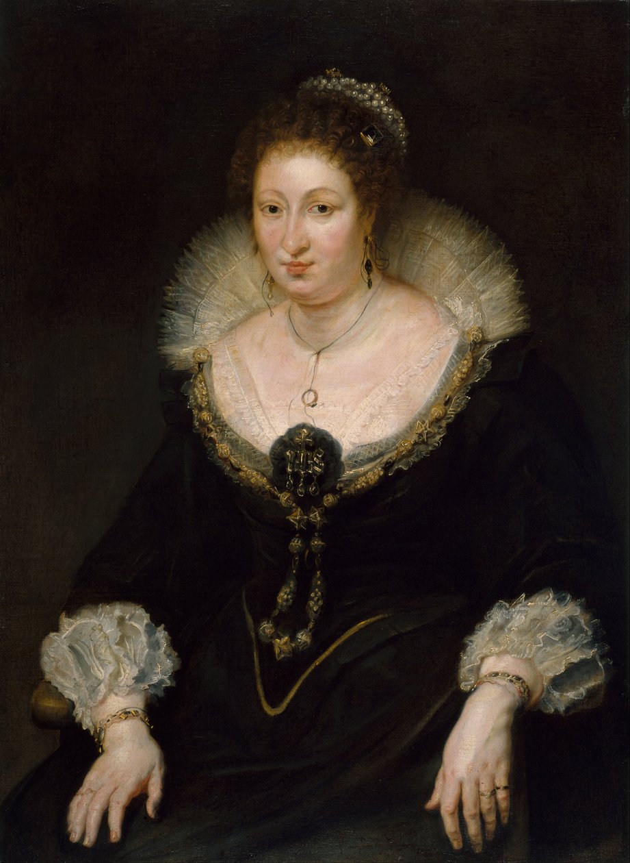 Lady Alethea Talbot, gravin van Arundel door Peter Paul Rubens