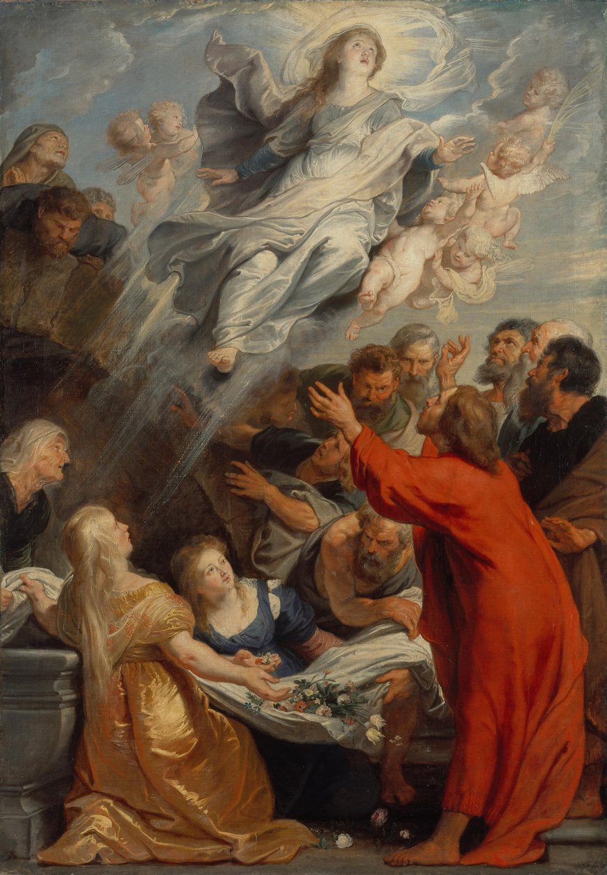 Onze-Lieve-Vrouw-Tenhemelopneming door Peter Paul Rubens