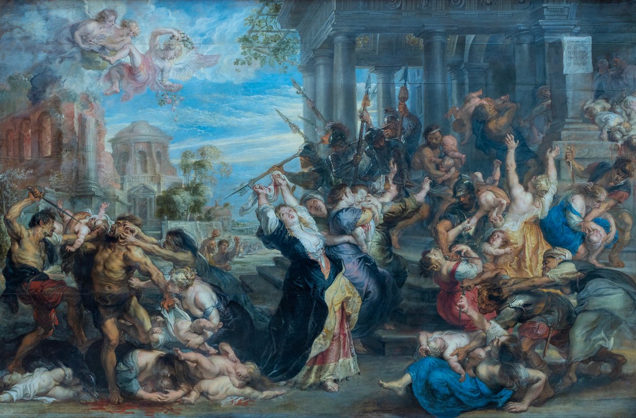 Kindermoord te Bethlehem door Peter Paul Rubens
