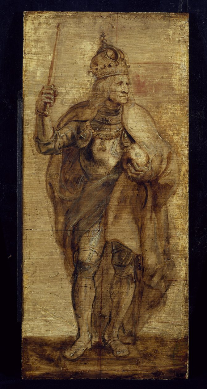 Maximiliaan I, koning van Duitsland en Heilige Roomse keizer door Peter Paul Rubens