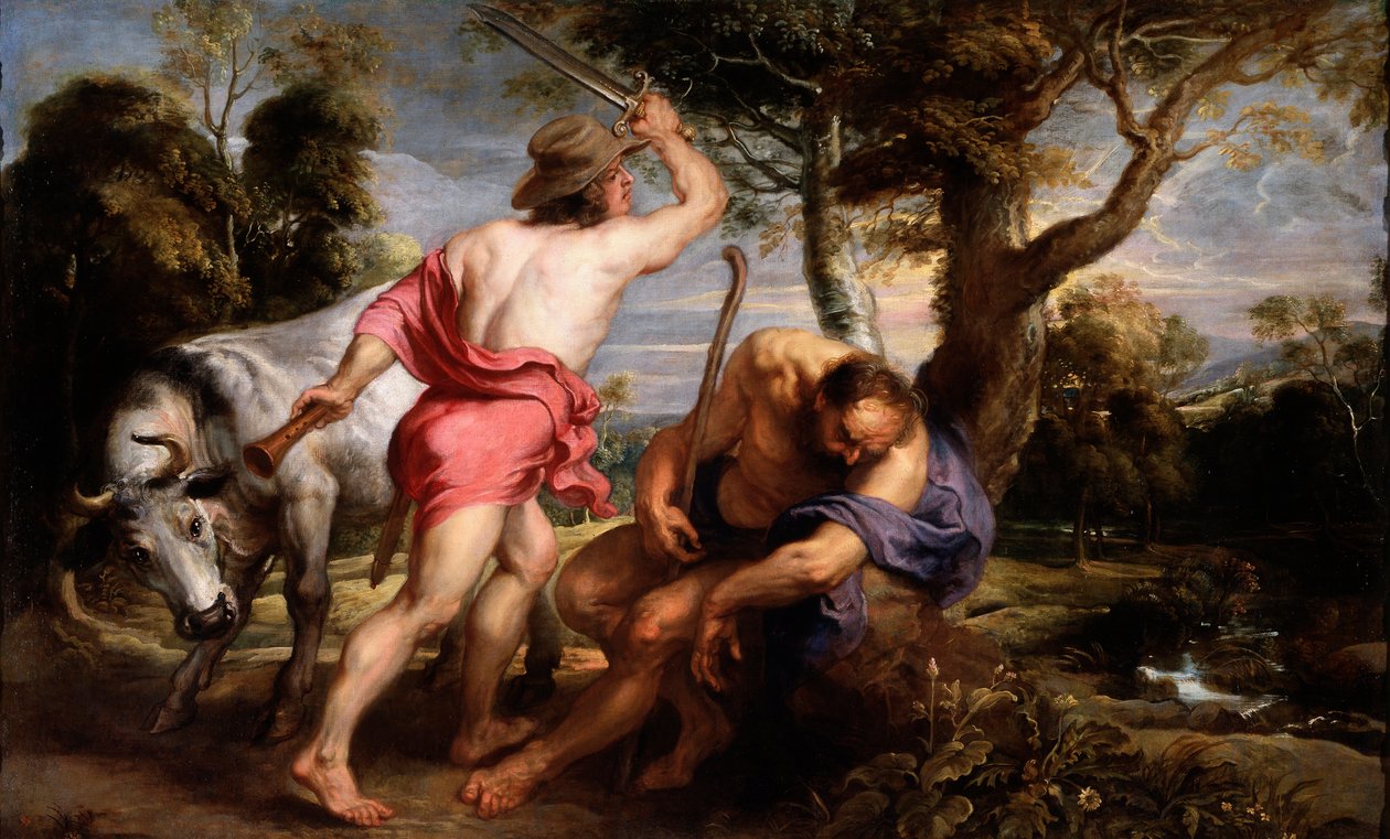 Mercure et Argus door Peter Paul Rubens
