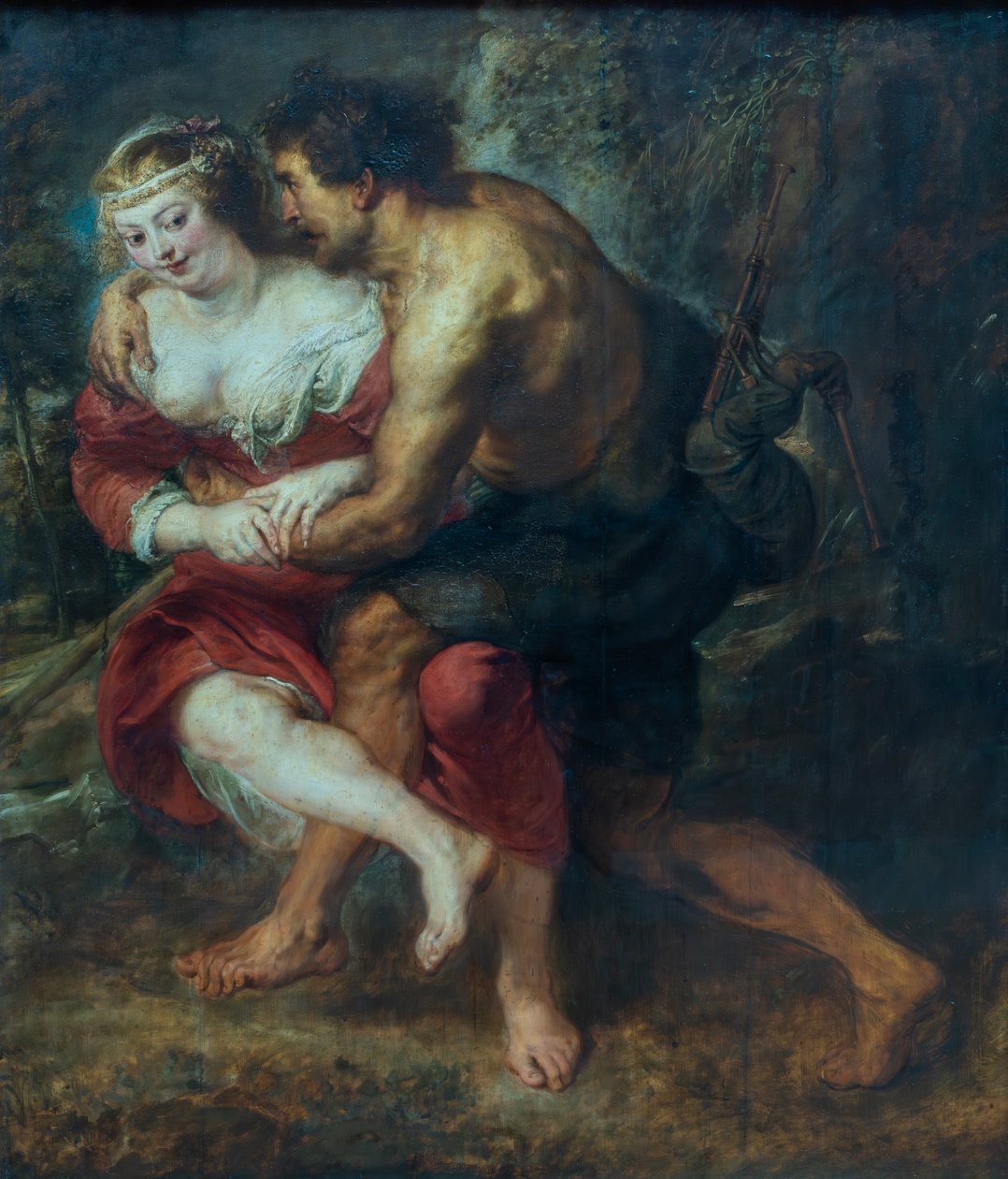 Pastorale scène (Corydon en Silvia) door Peter Paul Rubens