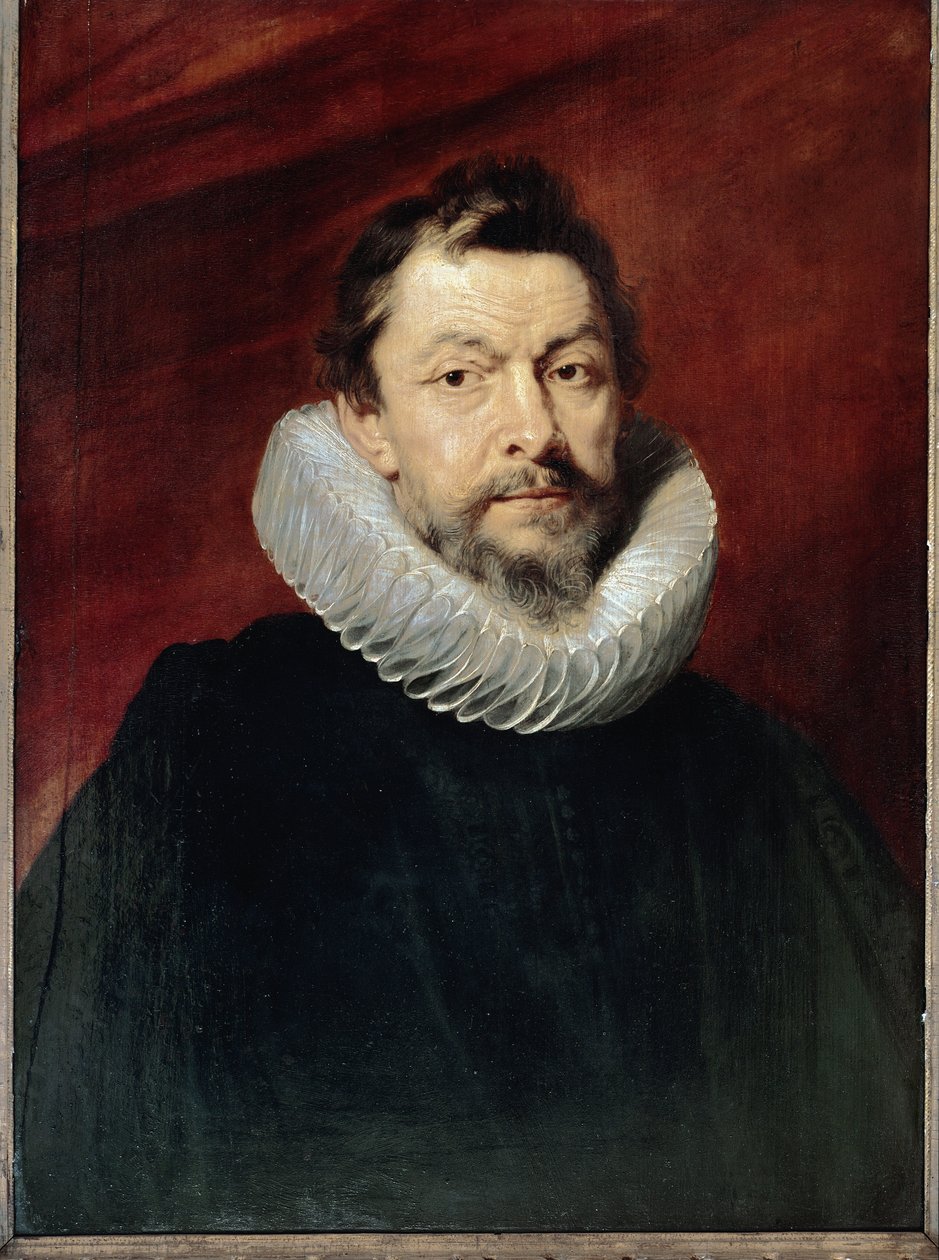 Portret van Baron Henri de Vicq, ambassadeur van Nederland aan het Franse hof door Peter Paul Rubens