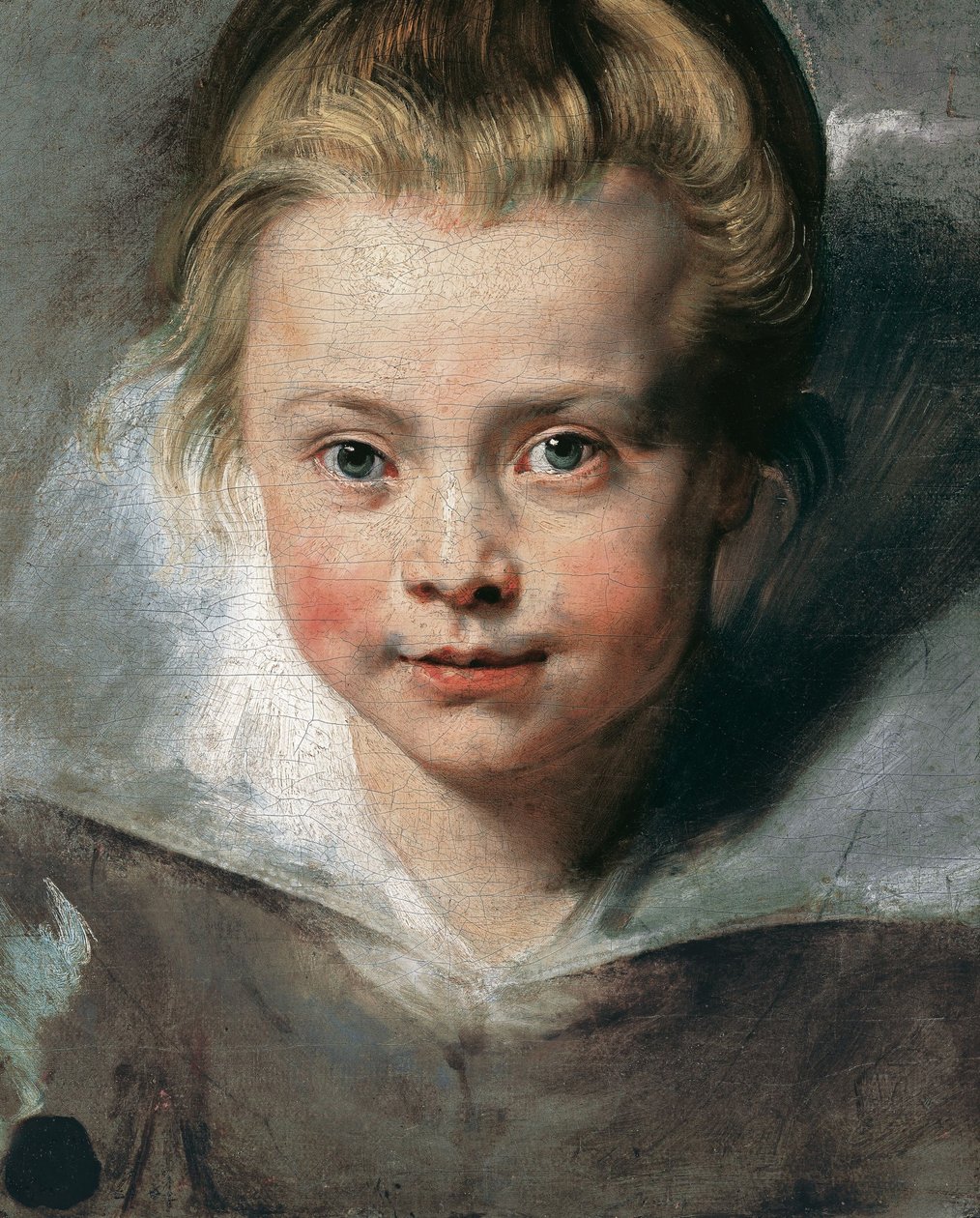 Portret van Clara Serena Rubens door Peter Paul Rubens